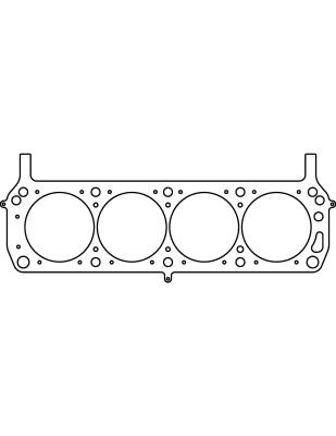 Cometic Gasket Automotive - Cometic C5484-080 Cylinder Head Gasket for Ford 302/351W Windsor V8