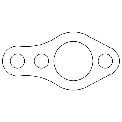 Cometic Gasket Automotive - Cometic C15618 Gen-1 Small Block V8 Water Pump Mounting Gasket for Chevrolet