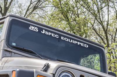 JKS - JKS JKS11527 JSPEC Equipped 36" Windshield Decal for Jeep