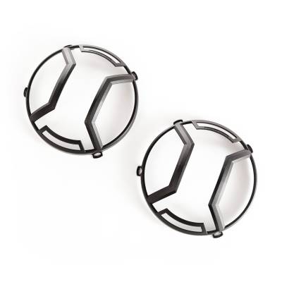 Rugged Ridge - Rugged Ridge 11230.12 Elite Euro Guard Kit Headlight Textured Black 07-18 Wrangl