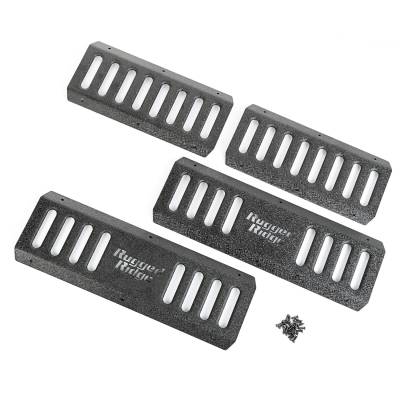 Rugged Ridge - Rugged Ridge 11504.25 RRC Side Armor Guard Plate Kit for 07-18 Jeep Wrangler JKU