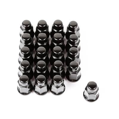 Rugged Ridge - Rugged Ridge 16715.23 Wheel Lug Nut Set Of 20 1/2-20 Black