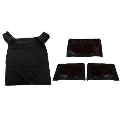 Rugged Ridge - Rugged Ridge 13766.35 Montana Soft Top Black Diamond 07-09 Jeep Wrangler JK 2DR