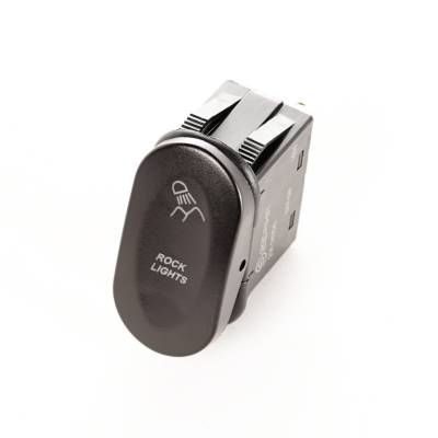 Rugged Ridge - Rugged Ridge 17235.07 Rocker Switch 2 Position Rock Lights Amber