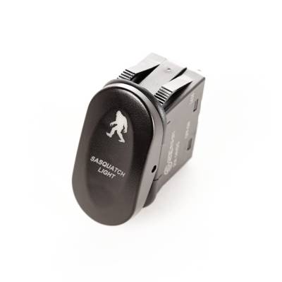 Rugged Ridge - Rugged Ridge 17235.08 Rocker Switch 2 Position Sasquatch Lights Amber