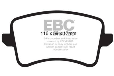 EBC Brakes - EBC Brakes S6KR1198 S6 Kits Bluestuff & GD Rotors for 11-16 Audi S4/S5