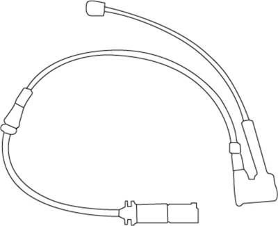 EBC Brakes - EBC Brakes EFA186 Brake Wear Lead Sensor Kit