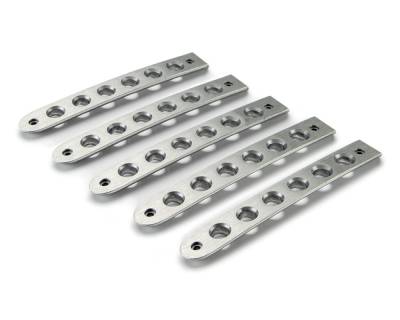 DV8 Offroad - DV8 D-JP-190015-AL-5 Aluminum Door Handle Inserts for 07-18 Jeep Wrangler JK 4DR