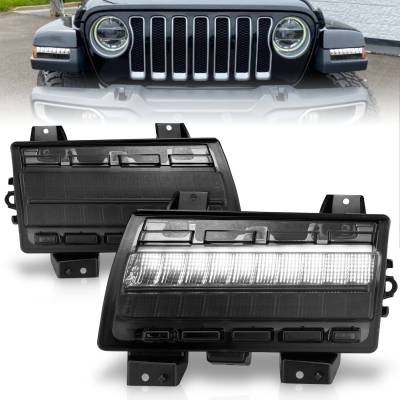 Anzo USA - Anzo USA 511088 Side Marker Light Assembly for 18-23 Gladiator/Wrangler JL