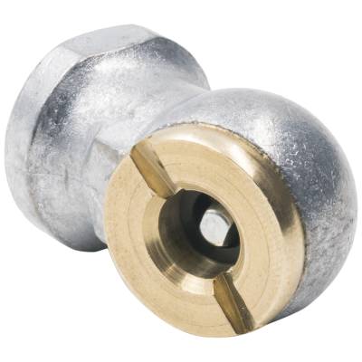 AutoMeter - AutoMeter 2169 Air Chuck 90-DEG Ball Foot 1/4" NPT