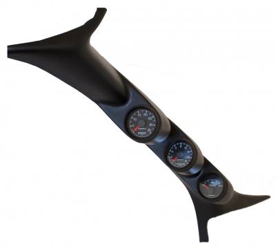 AutoMeter - AutoMeter 7077 Factory Match Pillar Kit 100-250F/1600F 35PSI for 99-07 Ford SD