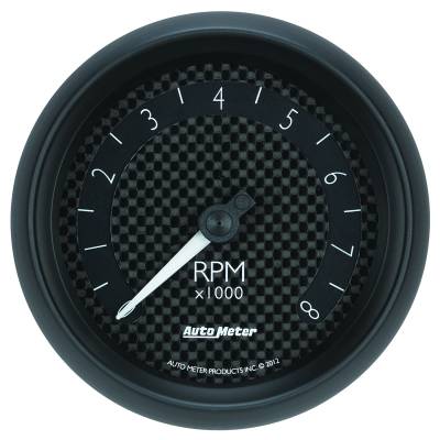 AutoMeter - AutoMeter 8097 GT Series In-Dash Tachometer 0-8000 RPM 3-3/8"