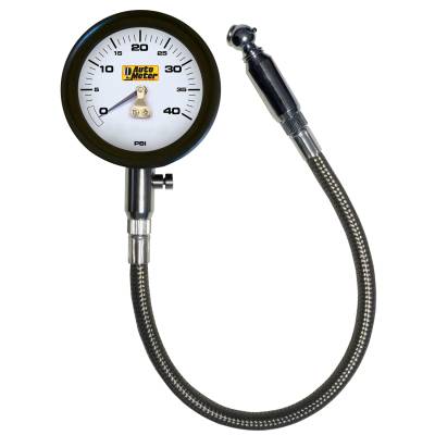 AutoMeter - AutoMeter 2162 Tire Pressure Gauge 0-40PSI Analog