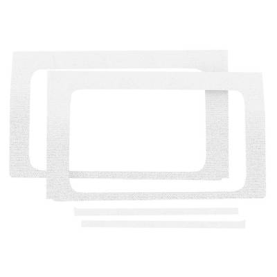 Design Engineering - Design Engineering 50175 White Orig Finish Rear Side Window Only for Jeep JL 4DR