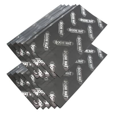 Design Engineering - Design Engineering 50223 Boom Mat XL Damping Material 12.5" x 24" 10 Sheets
