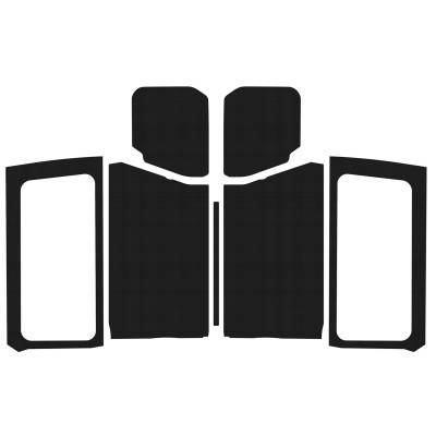 Design Engineering - Design Engineering 50280 Black Complete Headliner Kit for Jeep Wrangler JL 2DR