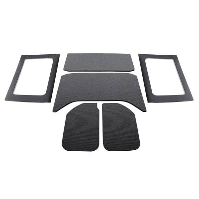 Design Engineering - Design Engineering 50290 Black Finish Complete Headliner Kit for Wrangler JK 4DR