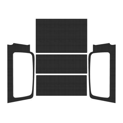 Design Engineering - Design Engineering 50601 Black Complete Headliner Kit for 04-06 Wrangler LJ