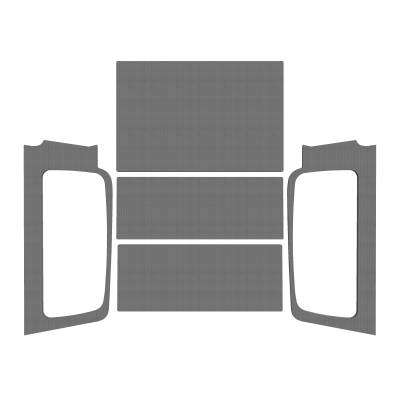 Design Engineering - Design Engineering 50603 Gray Complete Headliner Kit for 04-06 Jeep Wrangler LJ