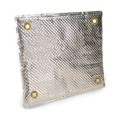 Design Engineering - Design Engineering 10258 Stainless Steel Heat Shield Pad 12" x 12"