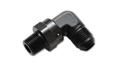 Vibrant Performance - Vibrant 11357 Male AN To Male NPT 90-DEG Swivel Adapter -8AN To 3/8" NPT