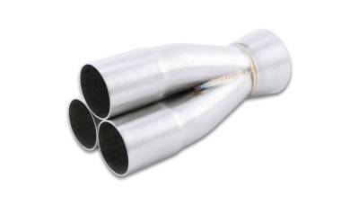 Vibrant Performance - Vibrant 10332 3-1 Merge Collector 1.625" Inlet ID Merge OD 2" Outlet OD 2.5"