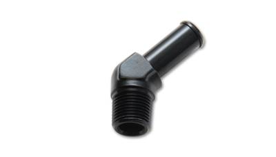 Vibrant Performance - Vibrant 11221 Male NPT To Hose Barb Adapter 45-DEG NPT Size 1/4" Hose Size 3/8"