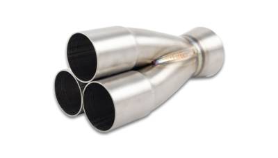 Vibrant Performance - Vibrant 10334 3-1 Merge Collector 1.75" Inlet ID Merge OD 2" Outlet OD 2.5"