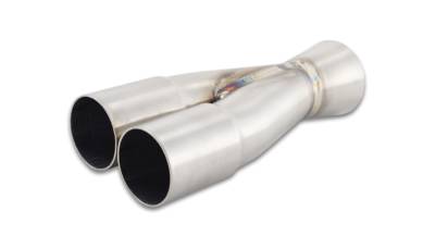 Vibrant Performance - Vibrant 10364 2-1 Merge Collector 1.5" Inlet ID x 2" Outlet OD 7" Overall Length