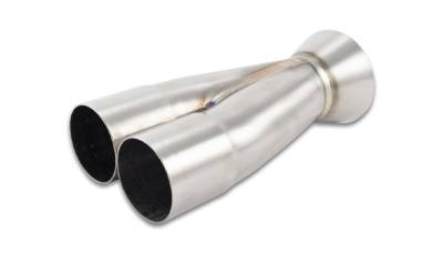 Vibrant Performance - Vibrant 10366 2-1 Merge Collector 2" Inlet ID x 3" Outlet OD 8.25" Length