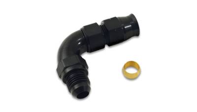 Vibrant Performance - Vibrant 16586 90-DEG Tube To Male AN Adapter Tube OD 3/8" Size -6AN