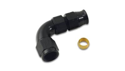 Vibrant Performance - Vibrant 16568 90-DEG Tube To Female AN Adapter Tube OD 1/2" Size -8AN