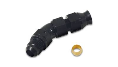 Vibrant Performance - Vibrant 16575 45-DEG Tube To Male AN Adapter Tube OD 5/16" Size -6AN