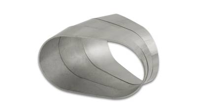 Vibrant Performance - Vibrant 13570 45-DEG Horizontal Plane Oval Pie Cuts Nominal Tube Size 3"