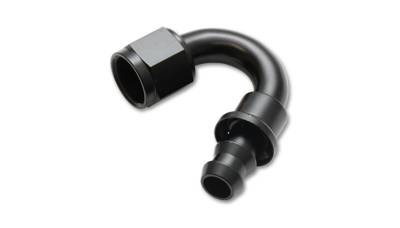 Vibrant Performance - Vibrant 22504 Push-On 150-DEG Hose End Elbow Fitting Size -4AN
