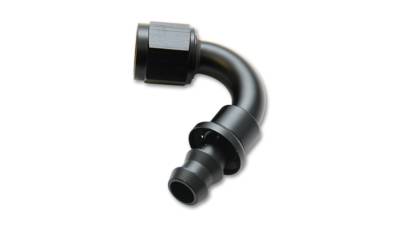 Vibrant Performance - Vibrant 22206 Push-On 120-DEG Hose End Elbow Fitting Size -6AN