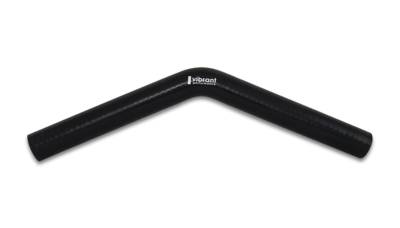 Vibrant Performance - Vibrant 2969 45-DEG Elbow 1.25" ID x 8" Leg Length Black