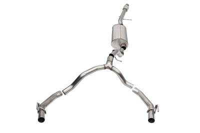 Corsa Performance - Corsa 21132 Sport Cat-Back Exhaust System for 21-24 Cadillac Escalade ESV