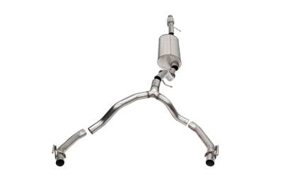 Corsa Performance - Corsa 21131 Sport Cat-Back Exhaust System for 21-24 Cadillac Escalade/ESV