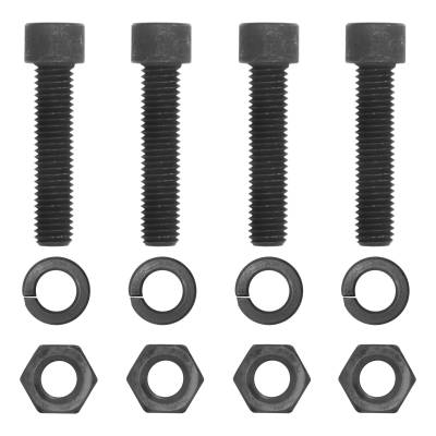 CURT - CURT 48334 Pintle Mount Hardware Kit 1/2" Grade 8 Black