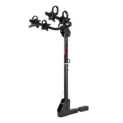 CURT - CURT 18021 Hitch-Mounted Bike Rack 2 Bikes 1-1/4" Or 2" Shank