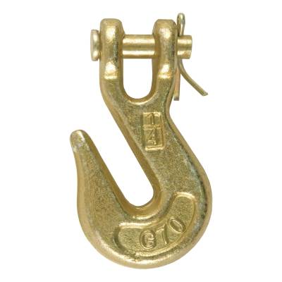 CURT - CURT 81502 1/4" Clevis Grab Hook 3150 lbs 3/8" Pin