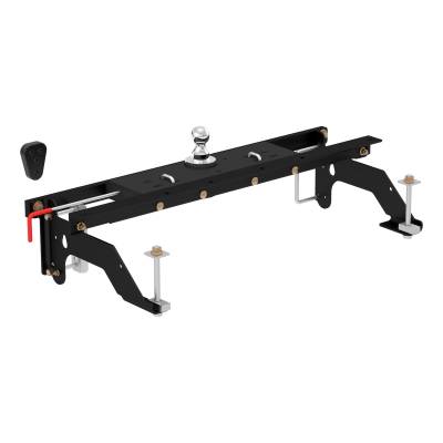 CURT - CURT 60733 Double Lock Gooseneck Hitch Kit w/Brackets Select Dodge RAM 1500