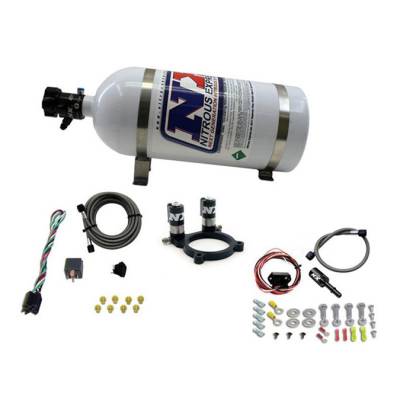 Nitrous Express - Nitrous Express 20952-10 Nitrous Plate System 3.5/3.7L w/10LB Bottle for Ford V6