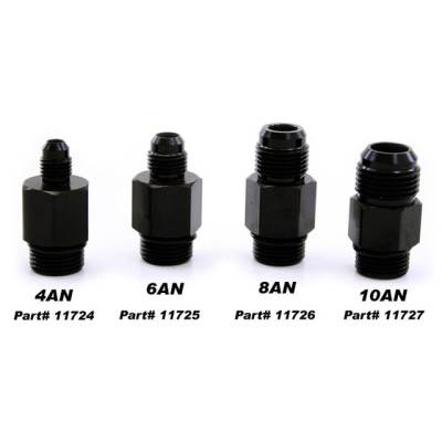 Nitrous Express - Nitrous Express 11724 4AN Bottle NIPPLE for LIGHTNING 500 VALVE