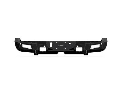 Road Armor - Road Armor 6172DR-B0-P2-MR-BH-B Identity Rear Bumper w/Shackle End Pods