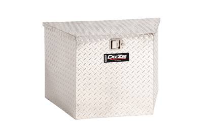 Dee Zee - Dee Zee DZ91716 Brite-Tread Triangle Trailer Tool Box ?34"x18.75"x18"