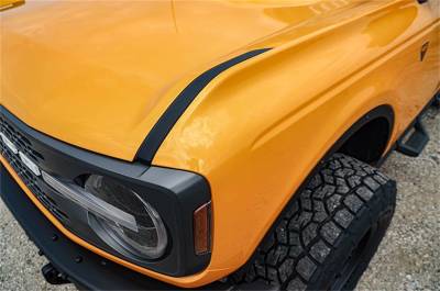 Dee Zee - Dee Zee DZ4616 Fender Sight Hood Delete for 21-25 Ford Bronco