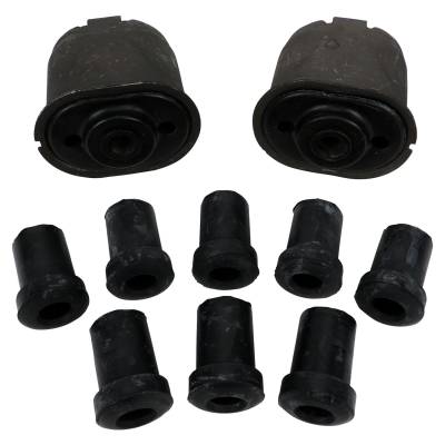 Crown Automotive Jeep Replacement - Crown Automotive 4228492K Leaf Spring Bushing Kit for 87-95 Jeep Wrangler YJ
