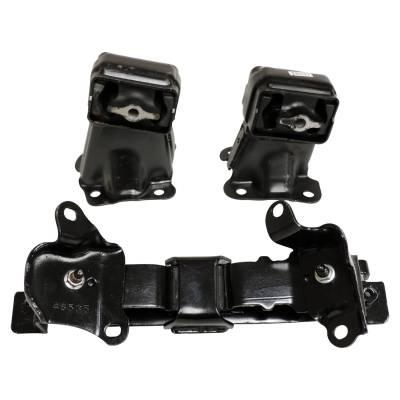 Crown Automotive Jeep Replacement - Crown Automotive 52090300K Engine Mount Kit for Commander Jeep Grand Cherokee WK